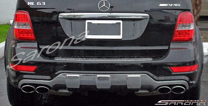 Custom Mercedes ML  SUV/SAV/Crossover Rear Bumper (2009 - 2011) - $690.00 (Part #MB-086-RB)